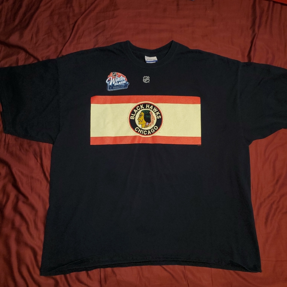 Duncan Keith Chicago Blackhawks 2009 NHL Winter Classic Player Tee